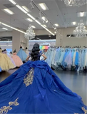 Quinceañera Off-Shoulder Dress
