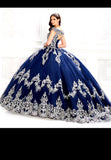 Quinceañera Ball Gown with Cap Sleeves