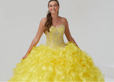 Quinceañera Crystal Ball Gown