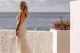 Exquisite Sweetheart Backless Mermaid Wedding Dress