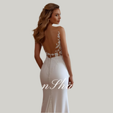 Elegant Lace Mermaid Wedding Dress