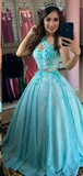 One-Shoulder Lace Quinceanera Dress