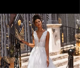 Sexy Lace Applique Wedding Dress