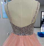 Gold Puffy Ball Gown Quinceañera Dress