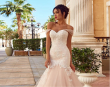 Off-Shoulder Mermaid Wedding Dress