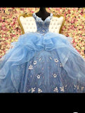Glittering Off-Shoulder Prom Quinceanera Dress