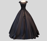 Black Formal Gown Quinceanera Dress