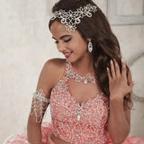 Pink Quinceañera Ball Gown Dress