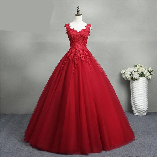 Elegant A-Line Prom Dress