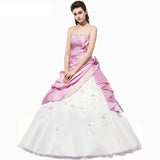 Pink & White Quinceañera Dress