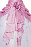 Pink & White Quinceañera Dress
