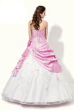 Pink & White Quinceañera Dress