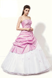 Pink & White Quinceañera Dress