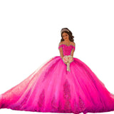Pink Ball Gown for Quinceañera