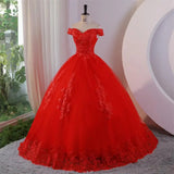 Quinceañera Luxury Lace Dress