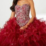 Quinceañera Crystal Ball Gown
