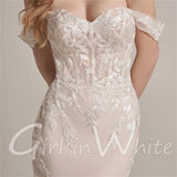 Backless Lace Mermaid Wedding Dress