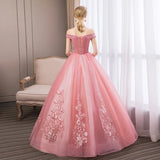 Cinderella Off-Shoulder Quinceañera Dress