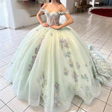 Light Green Quinceañera Dress