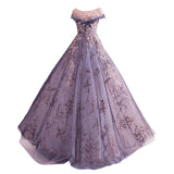 Purple Evening Dress for Events
