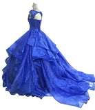 Backless Quinceañera Dress