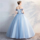 Off-Shoulder Quinceañera Ball Gown