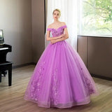 Cinderella Off-Shoulder Quinceañera Dress