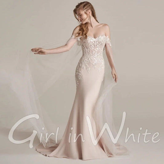 Backless Lace Mermaid Wedding Dress