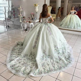 Light Green Quinceañera Dress