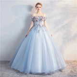 Off-Shoulder Quinceañera Ball Gown