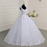 Classic Lace Ball Gown A-Line Wedding Dress