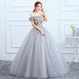 Long Colorful Yarn Evening Dress