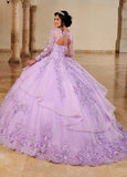 Lilac Charro Quinceañera Dress