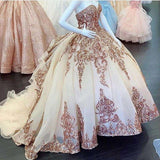 Sweet 16 Pink Princess Quinceañera Dress