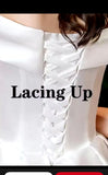 Exquisite Lace Applique Wedding Dress
