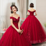 Quinceañera Luxury Lace Dress