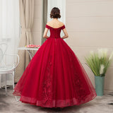Off-Shoulder Dress Quinceañera Gown