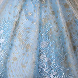 Lace Ball Gown Shinny Sequin Prom, Birthday, Quinceanera  Dress