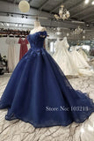 Beaded Blue Sweetheart Quinceañera  Gown