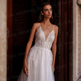 Boho Lace Wedding Dress