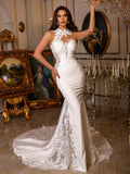 Sexy Lace Mermaid Wedding Dress