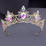 Water Drop  Luxury Tiara Princess Jewelry Set