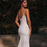 Boho Mermaid Wedding Dress
