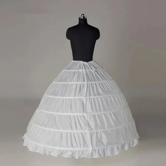 Various Colors 6 Hoops Petticoat