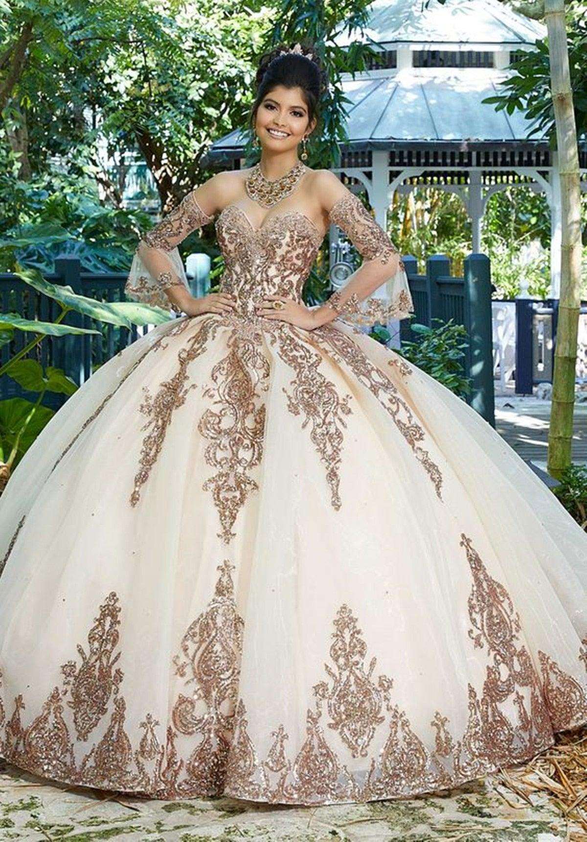 Sweet 16 Pink Princess Quinceañera Dress